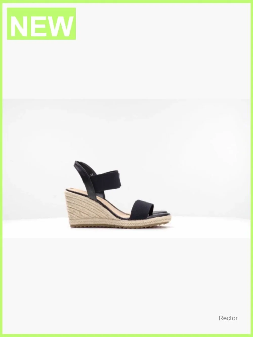 Open Toe Espadrilles Platform Wedge Sandals Slip On Ankle Strap
